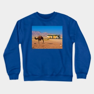 Ship of the desert. Jordan. Crewneck Sweatshirt